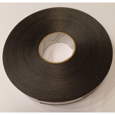 Plastikāta lenta, melna 2cm x 100m