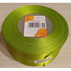 Atlasa lenta, ābolu zaļa (APPLE GREEN), 38 mm x 32 m Atlasa lenta, ābolu zaļa (APPLE GREEN), 38 mm x 32 m